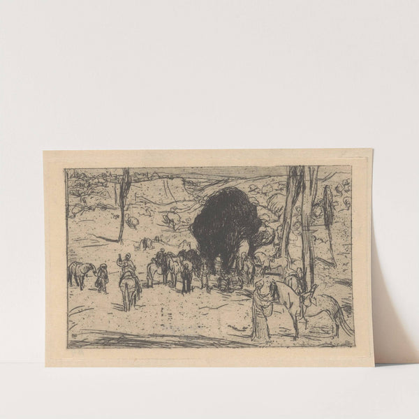 Ruiterij (1889) by Marius Bauer