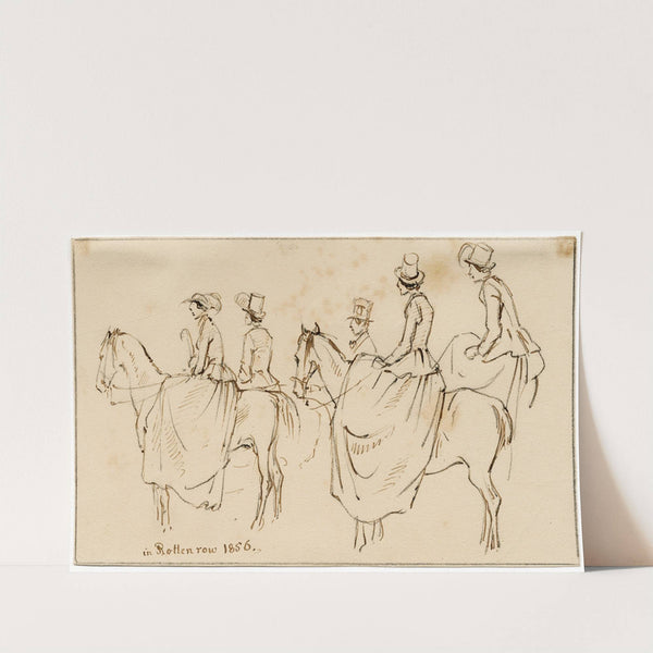 Ruiters by Pieter van Loon