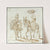 Ruiters op ezels by Otto Howen