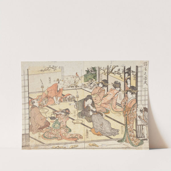 Rules of Conduct in the Pleasure Quarters (1804) by Kitagawa Utamaro