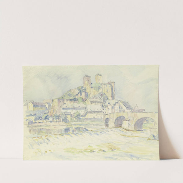 Runkel castle by Alfred Schnaars