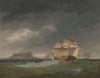 Running into stormy weather off Gibraltar