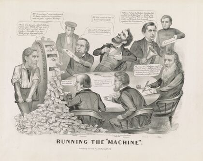Running the ‘machine’ (1864)