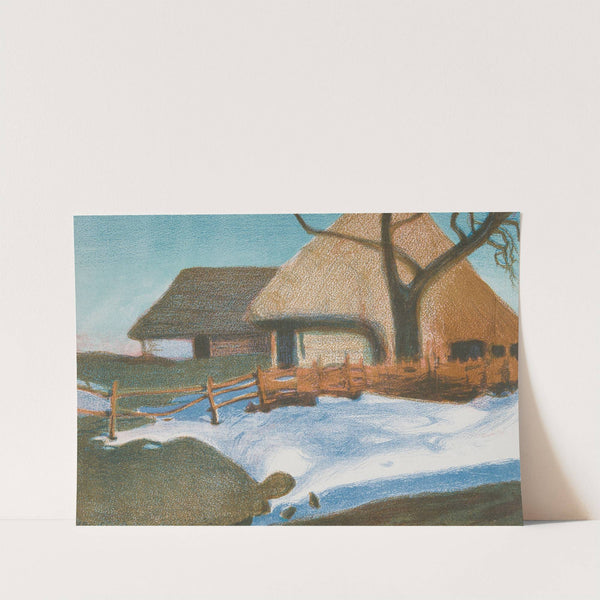 Rural landscape by Stefan Filipkiewicz