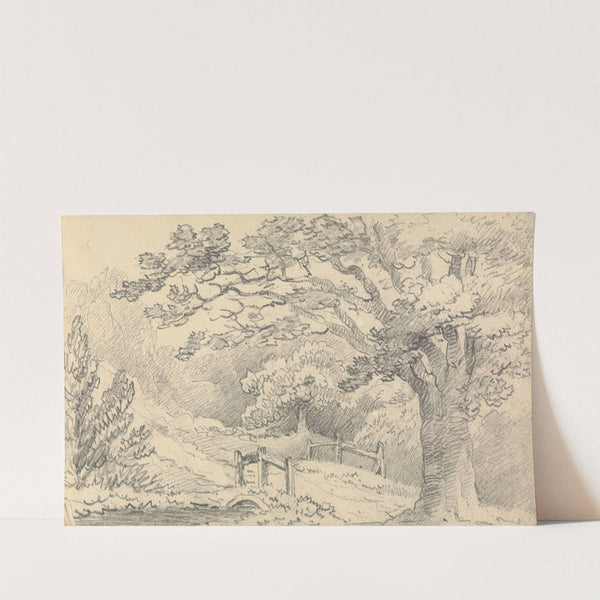 Rural Landscape with a Bridge by Thomas Bradshaw