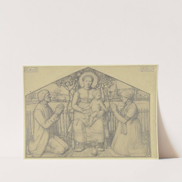 Rural Madonna by Fritz Boehle