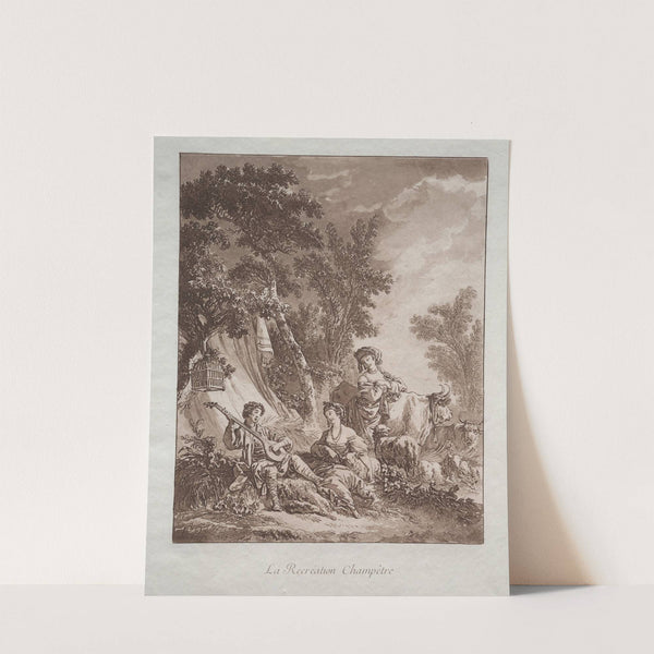Rural Recreation (1769) by Jean-Baptiste Le Prince