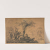 Rural Scene (1762) by Jean-Baptiste Pillement
