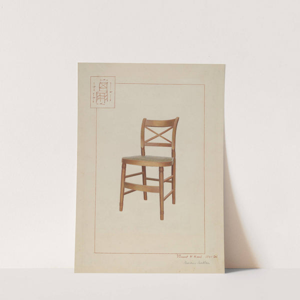 Rush Bottom Chair by Vincent P. Rosel