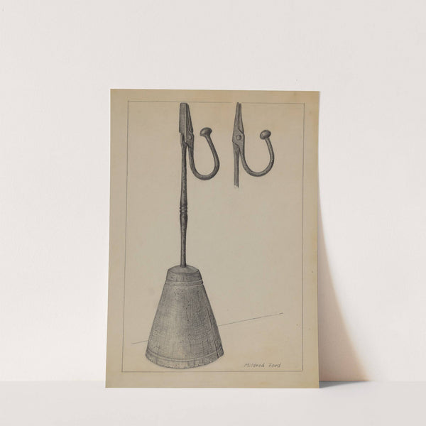 Rush Light Stand by Mildred Ford