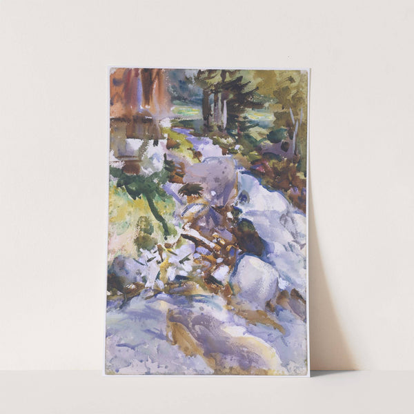 Rushing Brook (circa 1904 –11) by John Singer Sargent