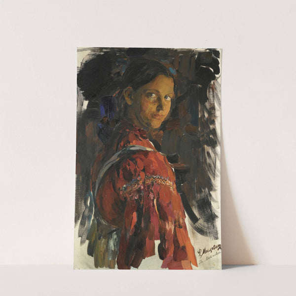 Russian Beauty by Filipp Malyavin