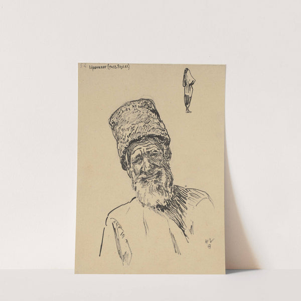 Russian fisherman by Heinrich Vogeler