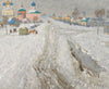 Russian Town Under The Snow