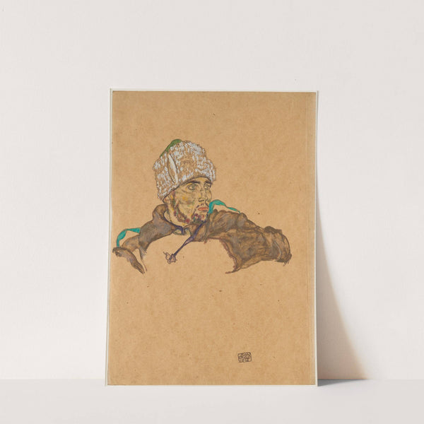 Russischer Kriegsgefangener (1915) by Egon Schiele