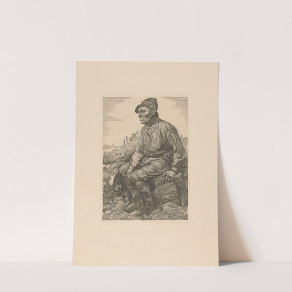 Rustende arbeider by Johannes Josephus Aarts