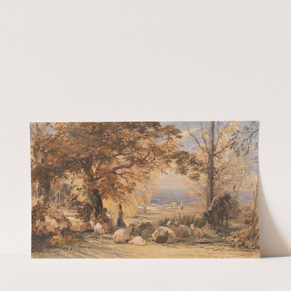 Rustic Contentment by Samuel Palmer