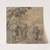 Ruth and Boaz (recto) (1600s)