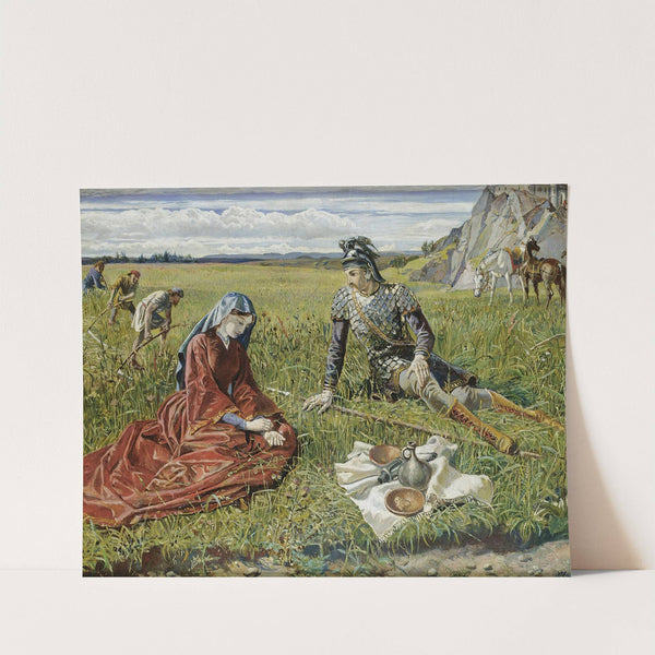 Ruth And Boaz (Wc 1863) by Walter Crane