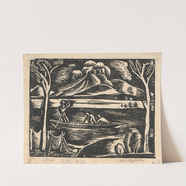 Rybacy (1923) by Wacław Wąsowicz