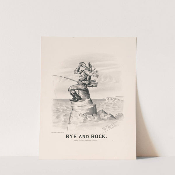 Rye and rock (1884) by Currier & Ives.