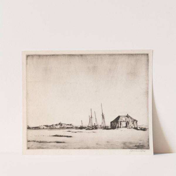 Rye, from Camber (1907) by Muirhead Bone