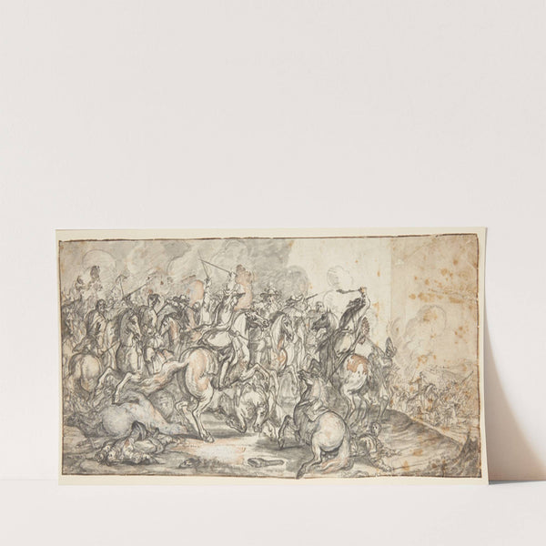 Rytterkamp by Adam Frans van der Meulen