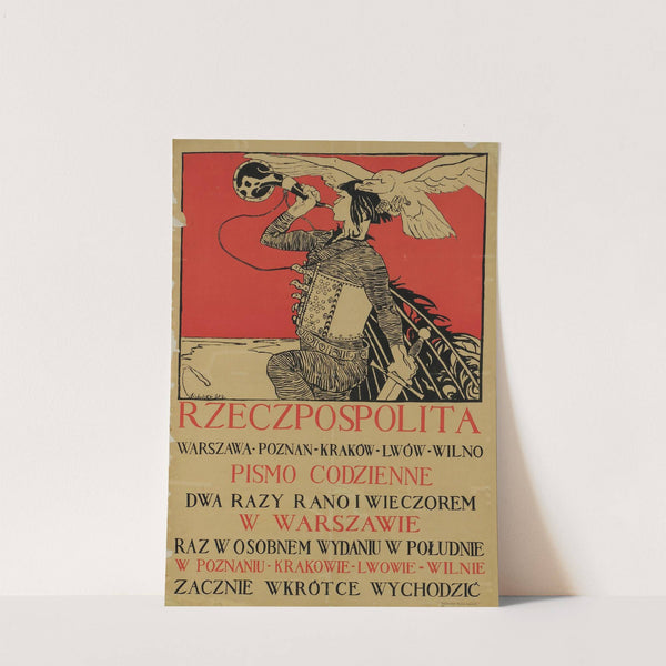 Rzeczpospolita. Pismo codzienne Warszawa-Poznań-Kraków-Lwów-Wilno by Kazimierz Sichulski
