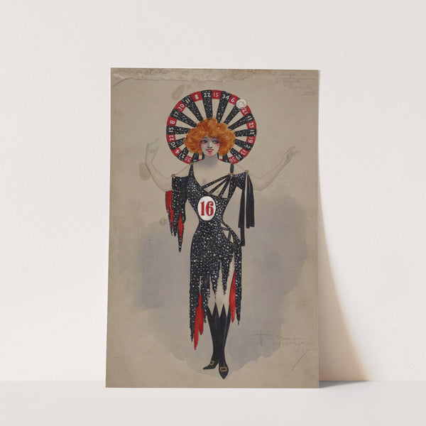 S-Act II-8 Black Roulette Girls by Will R. Barnes