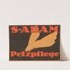 S. Adam – Pelzpflege (circa 1910) by Louis Oppenheim