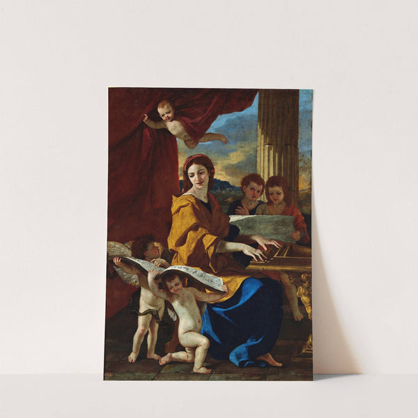 St. Cecilia by Nicolas Poussin