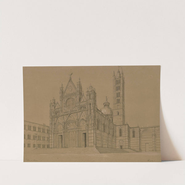 S. Maria Assunta in Siena by Friedrich Wilhelm Ludwig
