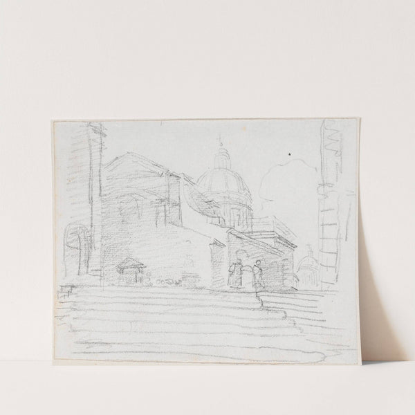 S. Rocco (probably c. 1754-1765) by Hubert Robert