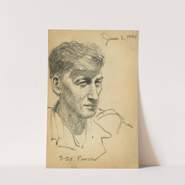 S. Sgt. Pierson by Victor Alfred Lundy