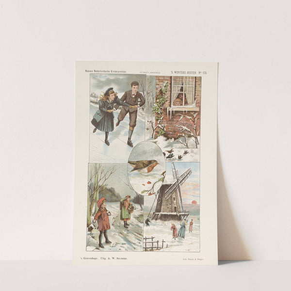 ‘s Winters buiten (1875-1919) by Emrik & Binger