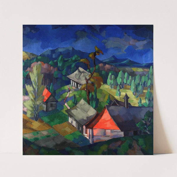 Saadjärve maastik (1923) by Konrad Mägi