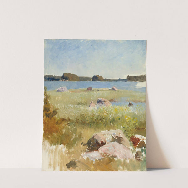 Saaristomaisema ; keskeneräinen (1885 - 1889) by Albert Edelfelt