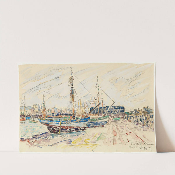 Sables d’Olonne by Paul Signac