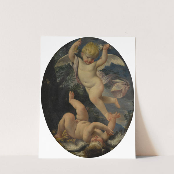 Sacred and profane love by Donato Creti