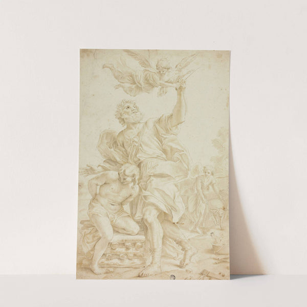 Sacrifice of Isaac by After Domenico Piola