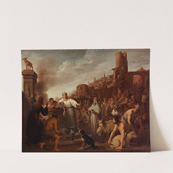 Sacrifice of Jeroboam by Claes Moeyaert
