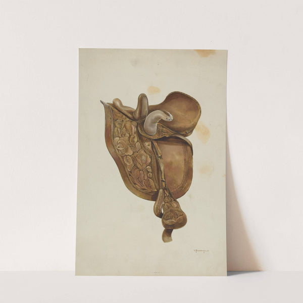 Saddle (c. 1937) by Gerald Transpota