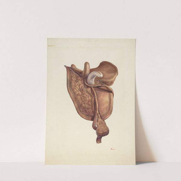 Saddle (c. 1941) by Hal Blakeley