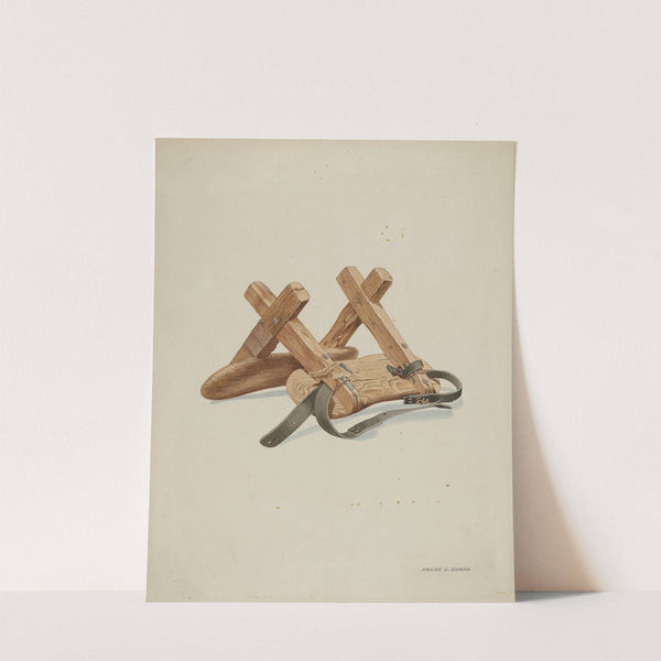 Saddle by Frank C. Barks