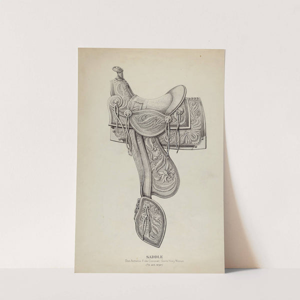 Saddle (c. 1936) by Gerald Transpota