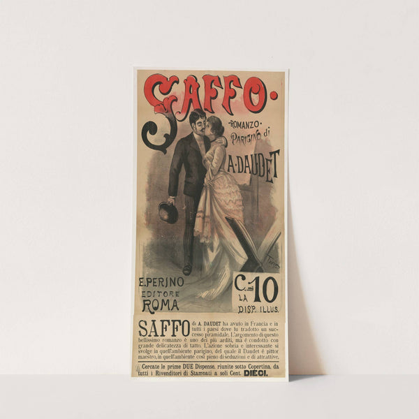 Saffo, romanzo parigino di A. Daudet (1890) by Ottavio Rodella Tavio