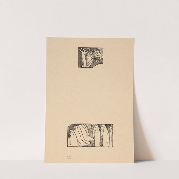 Sagesse (ensemble de sept éssais pour l’ouvrage Sagesse de Paul Verlaine) Pl. 1 (1889-1890) by Maurice Denis