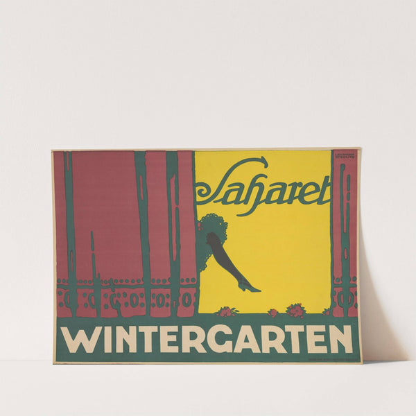 Saharet. Wintergarten (1912) by Martin Lehmann-Steglitz