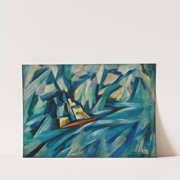Sail boat by Amadeo de Souza-Cardoso