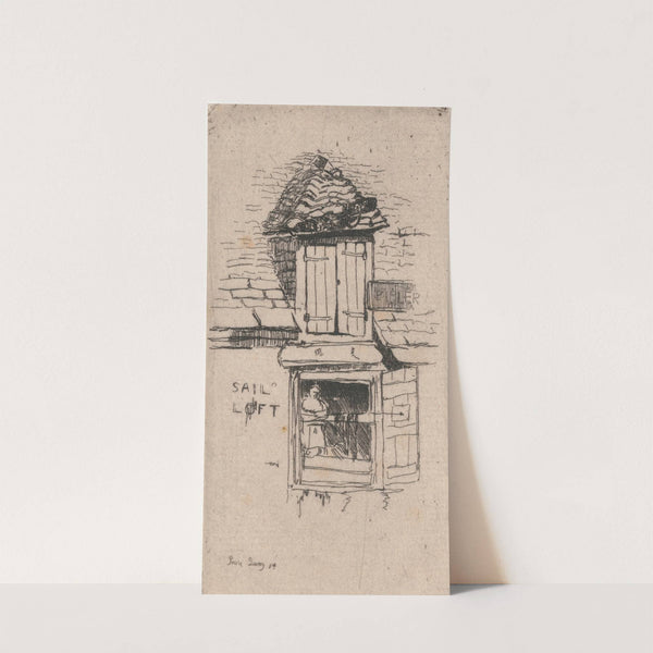 Sail-loft, Poole by Sir Frank Short